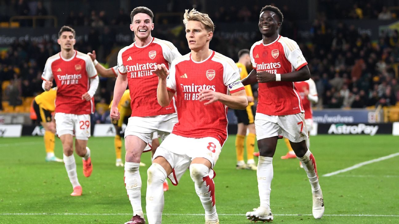 Arsenal dẫn đầu Prem, nhưng liệu khó khăn có bắt kịp?